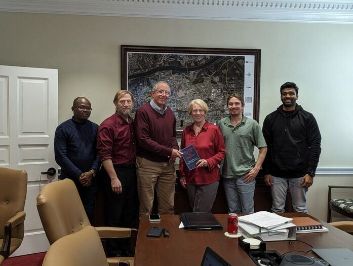 The EPC team welcomes Dr. Joyce Alexander as the new COE dean.